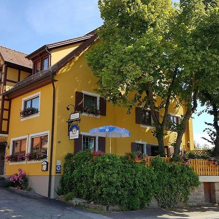 Hotel Gasthof Zum Schwan Steinsfeld Exterior photo