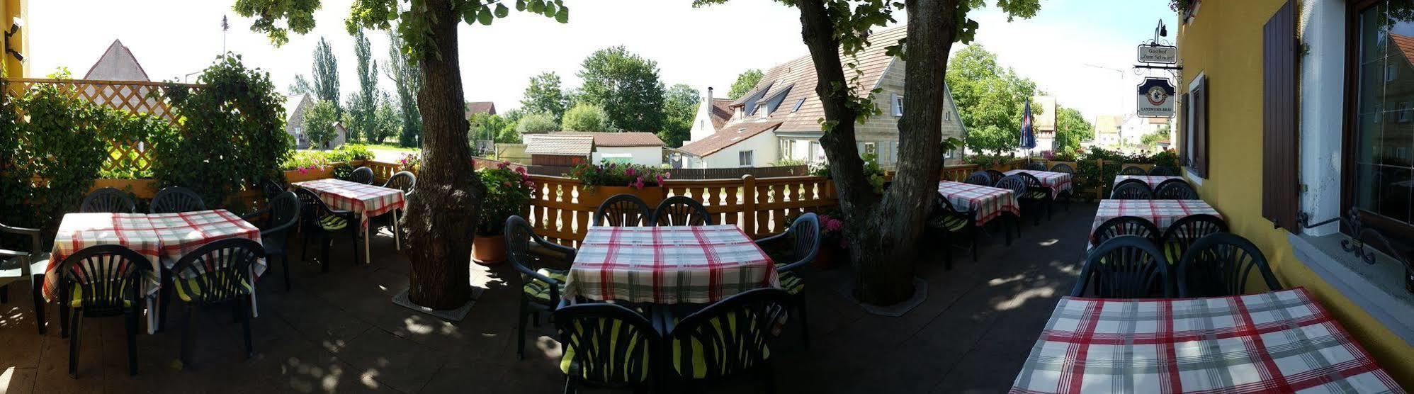 Hotel Gasthof Zum Schwan Steinsfeld Exterior photo